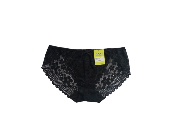 QUẦN NỮ SAKI 678 - BLOCK 5 CÁI - ĐEN